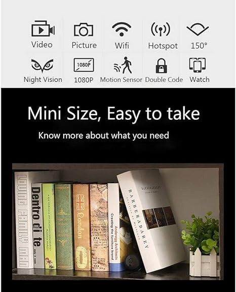 A9 Mini Wireless Security Camera – Compact 24/7 Smart Surveillance&nbsp;📷🔒