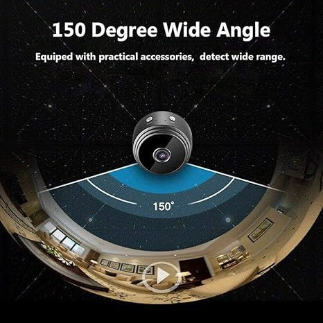 A9 Mini Wireless Security Camera – Compact 24/7 Smart Surveillance&nbsp;📷🔒
