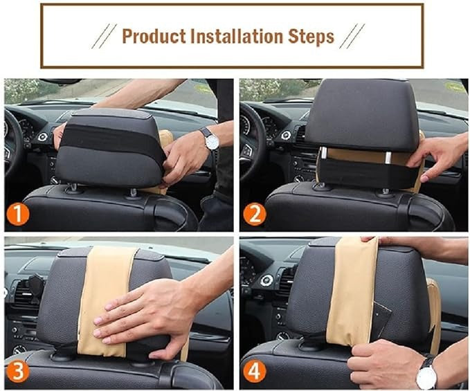 Ergonomic Memory Foam Car Neck Pillow