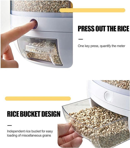 360 Degree Rotating Dry Food Dispenser