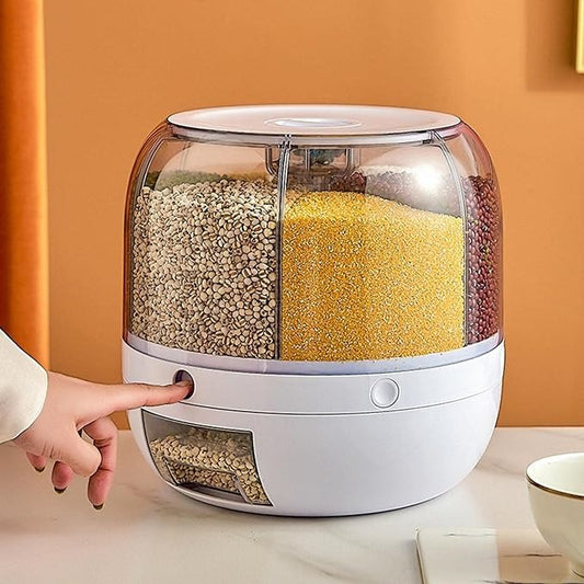 360 Degree Rotating Dry Food Dispenser