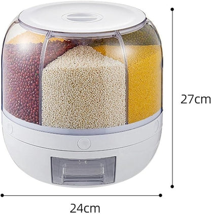 360 Degree Rotating Dry Food Dispenser