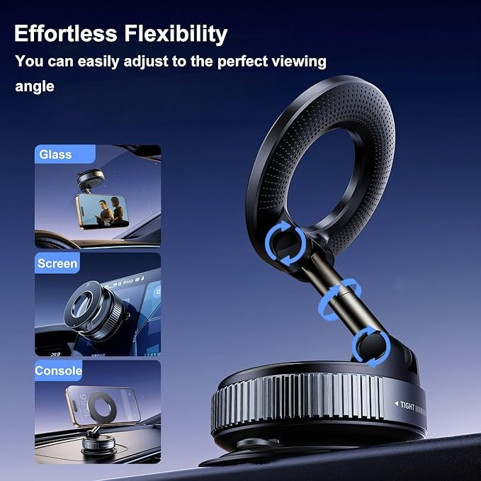 Vacuum Suction Magnetic Bracket